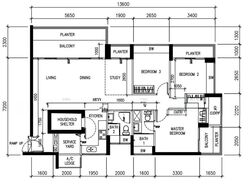 Blk 588C Park Central @ Amk (Ang Mo Kio), HDB 5 Rooms #566126311